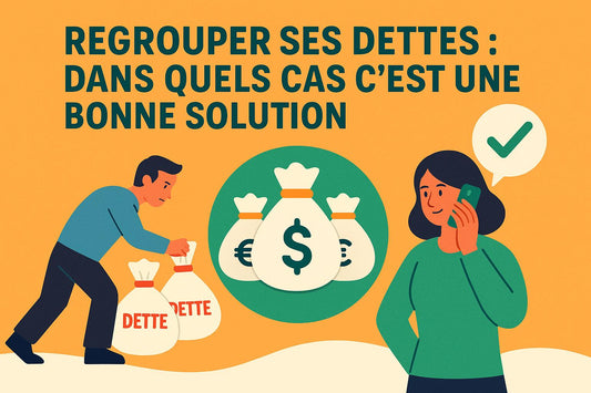 Regrouper ses dettes : dans quels cas c’est une bonne solution
