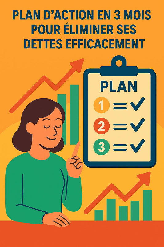 Plan d’action en 3 mois pour éliminer ses dettes efficacement