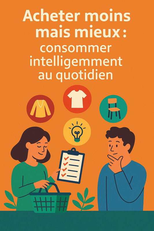 Acheter moins mais mieux : consommer intelligemment au quotidien