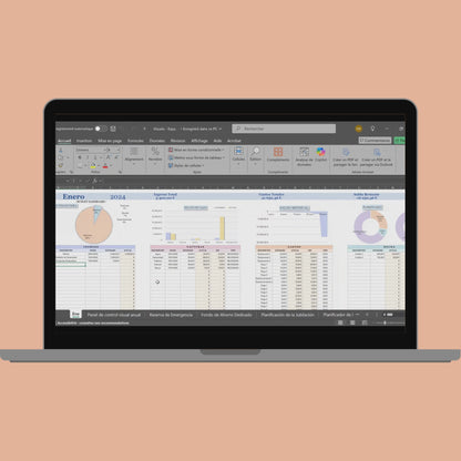 Presupuesto mensual en español Plantilla presupuesto personal anual Excel Hojas de cálculo Google planificador digital de ingresos y gastos