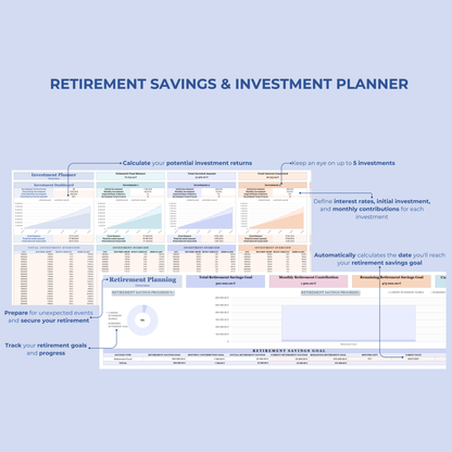 Debt and expense tracker in Google Sheets and Excel, allowing users to manage debt payments and track monthly spending